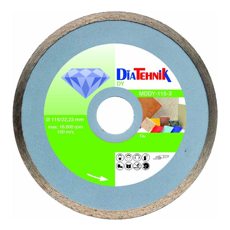 Disc diamantat DY 115x22.23x5 mm pentru ceramica