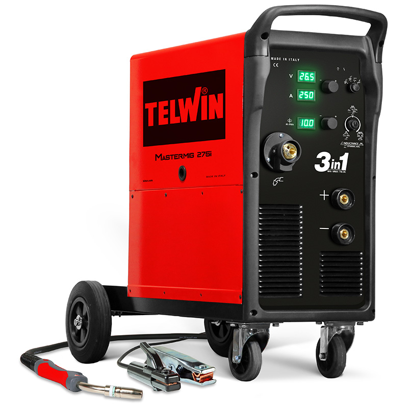 Aparat de sudura multiproces MIG/MAG Telwin MASTERMIG 275i, 380V, 250A
