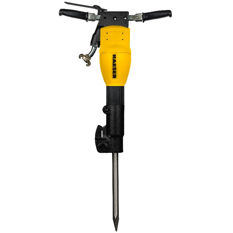 Ciocan demolator pneumatic KAESER AH 180V - S25x108 mm, 18 kg, antivibrații