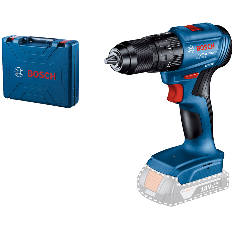 Masina de gaurit cu percutie BOSCH GSB 185-LI, Li-Ion, 50 Nm, solo