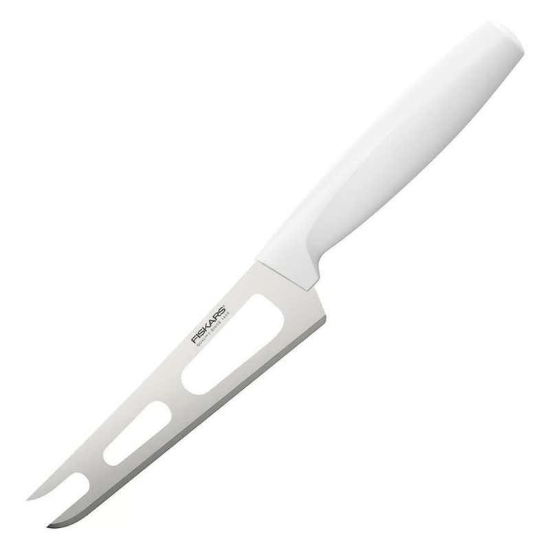 Cutit pentru branza, Fiskars, Functional Form, alb, lama inoxidabila 8.2 cm