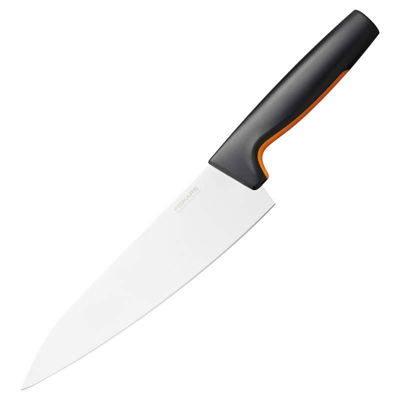 Cutitul bucatarului mare, Fiskars, FunctionalForm, lama inoxidabila, 20 cm