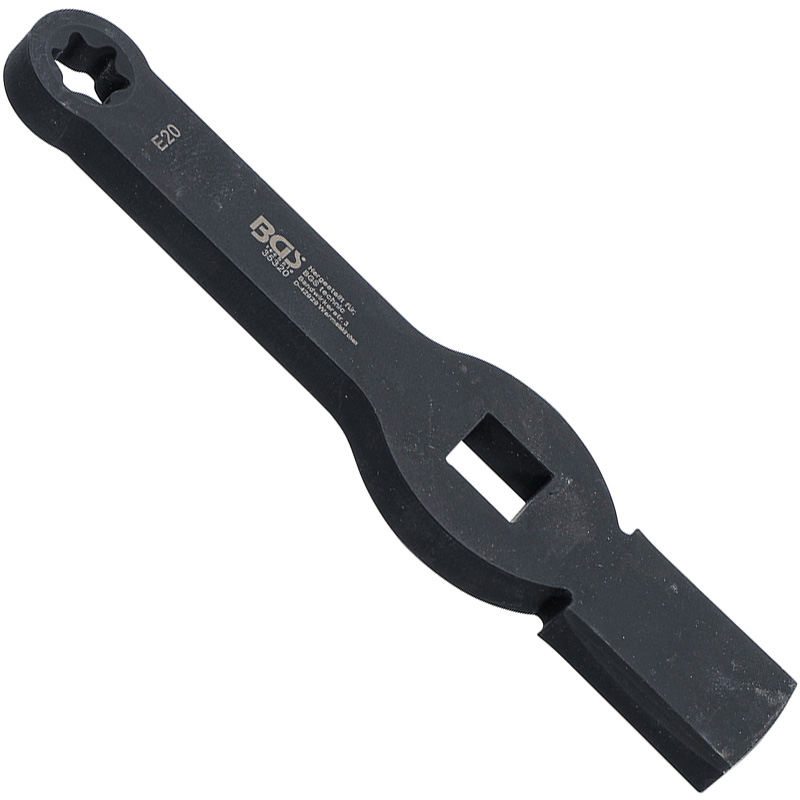 Cheie inelara de soc (impact) E20, pentru Torx