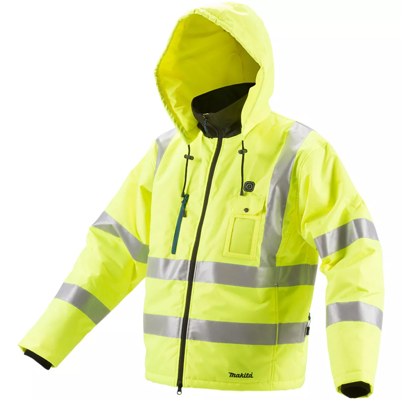 Jacheta reflectorizanta Makita cu incalzire, marimea (2XL)