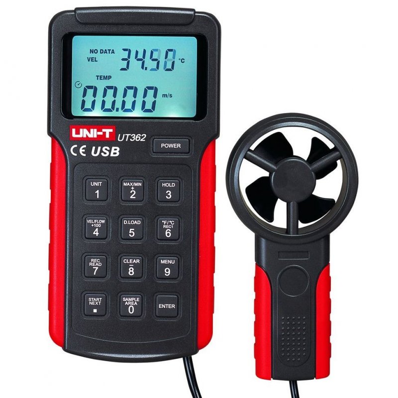 Anemometru digital 3 functii, tip UT362 UNI-T