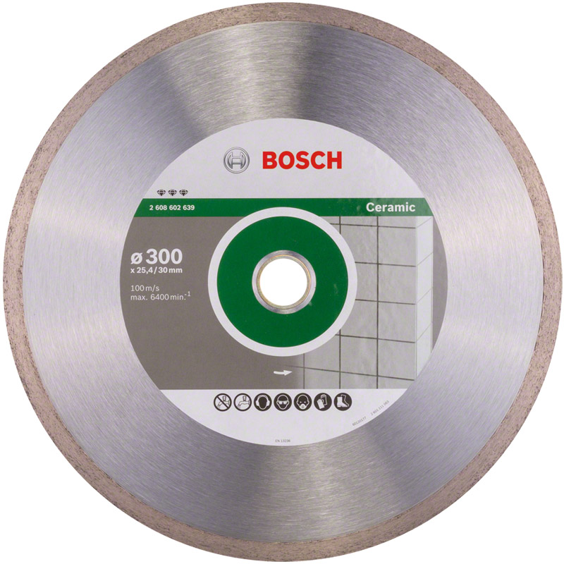 Disc diamantat Best, pentru marmura si ceramica, 300x25.4 mm