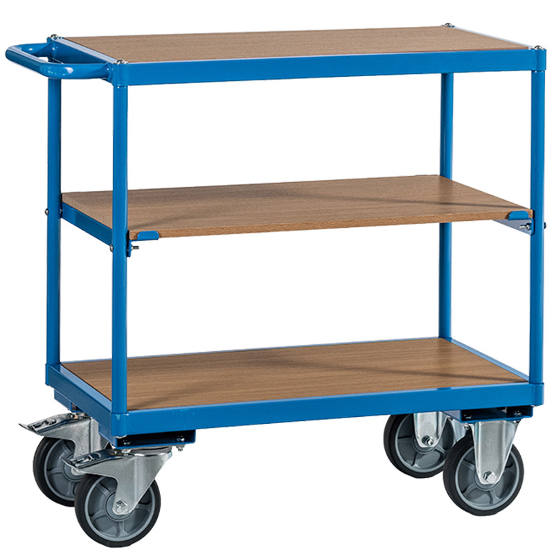 Carucior industrial, 3 polite, capacitate 300 kg, RUNNER SMALL 3AC