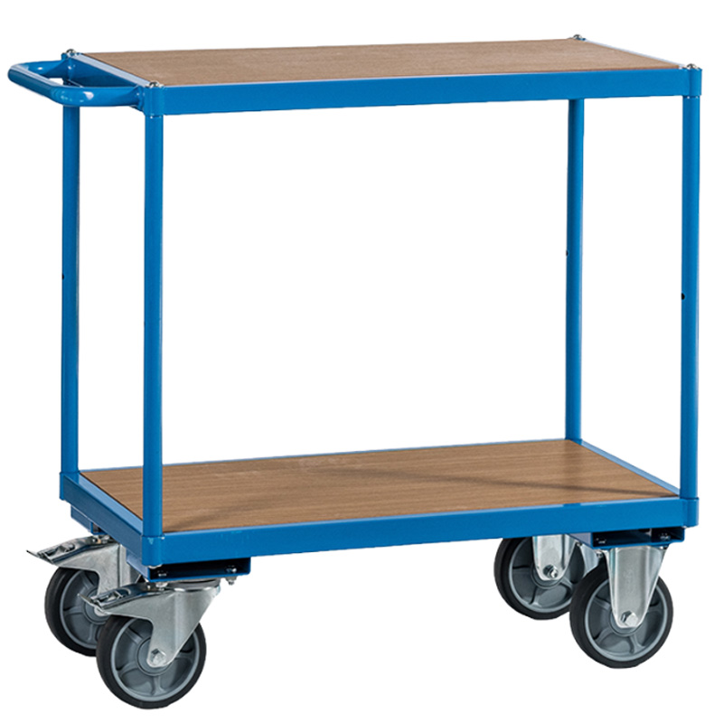 Carucior industrial, 2 polite, capacitate 300 kg, RUNNER SMALL 2 AC