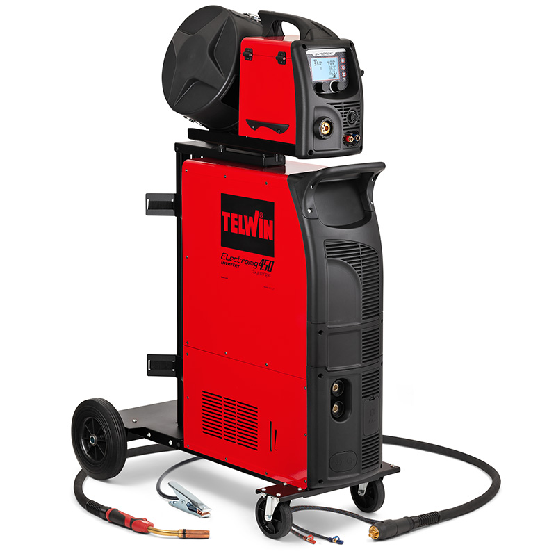 Aparat de sudura multiproces MIG/MAG ELECTROMIG 450 SYNERGIG AQUA