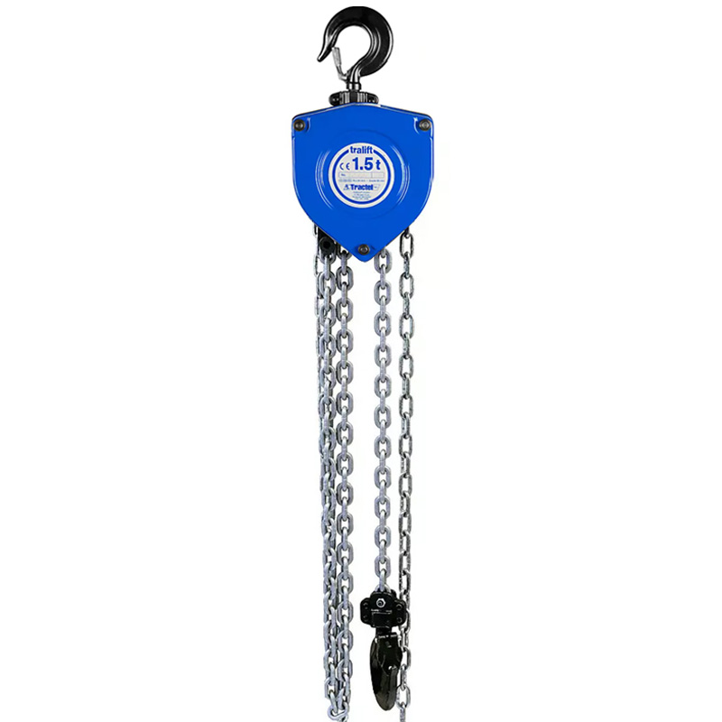 Palan cu lant profesional Tractel Tralift 1.5t, 5 m