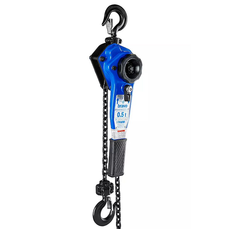 Palan cu lant si levier profesional Tractel BRAVO 0.5t, 4.5 m