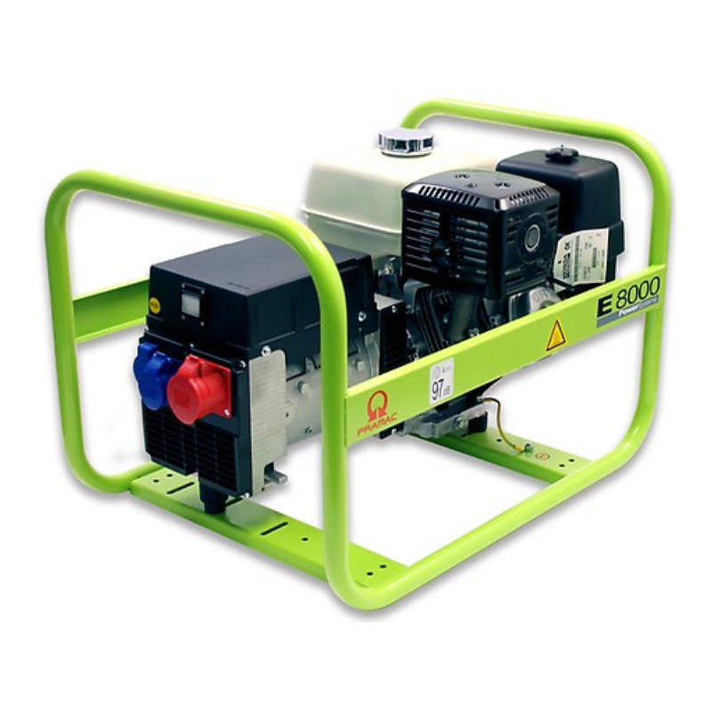 Generator trifazat, benzina, 7kVA, tip E8000