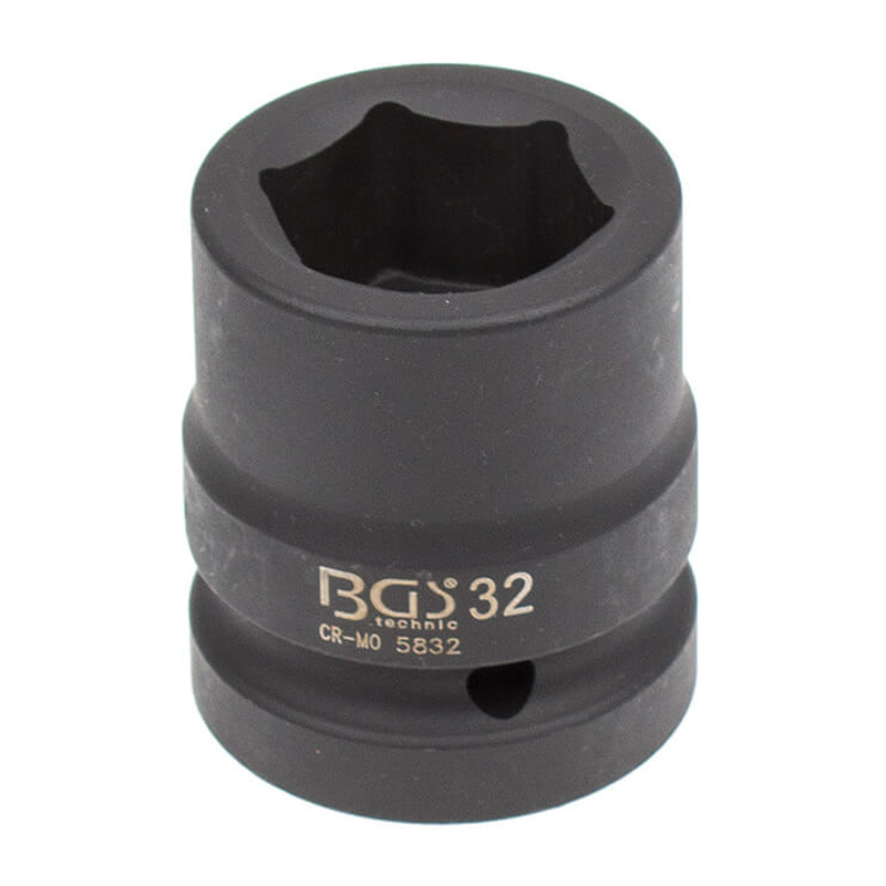 Cheie tubulara de impact BGS | 32 mm, 1