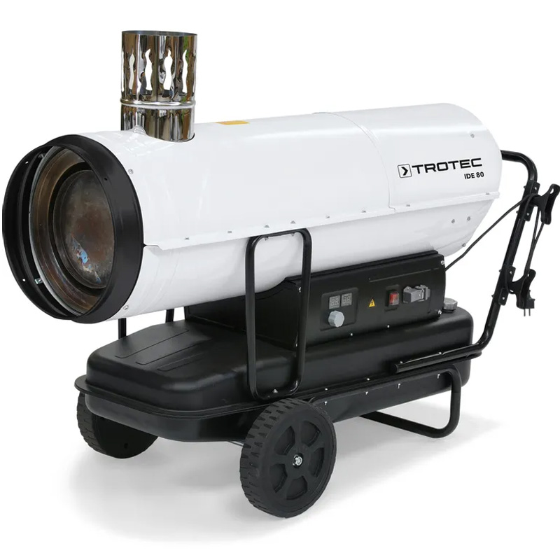 Incalzitor cu motorina cu ardere indirecta, 80kW, TROTEC tip IDE80