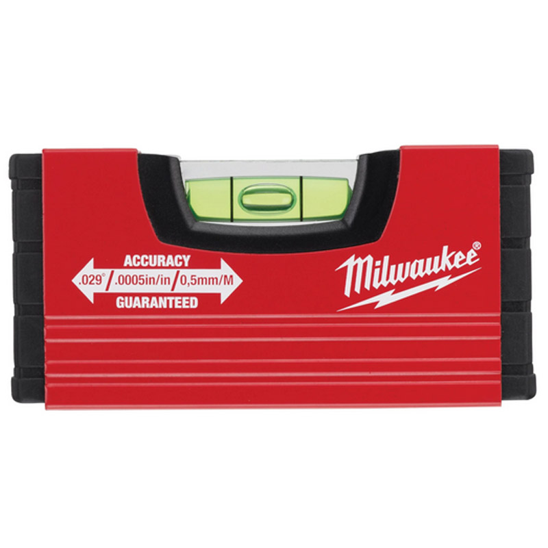 Nivela Milwaukee de buzunar, tip MINIBOX, 10 cm