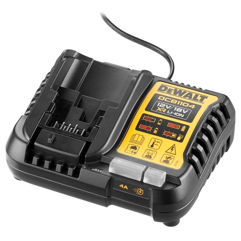 Incarcator multi-voltaj DEWALT, XR 10.8 - 14 - 18V, 4A