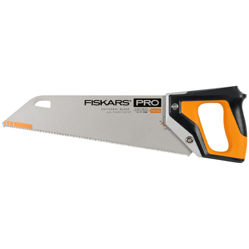 Fierastrau de mana, Fiskars, PowerTooth, 380mm, 9tpi