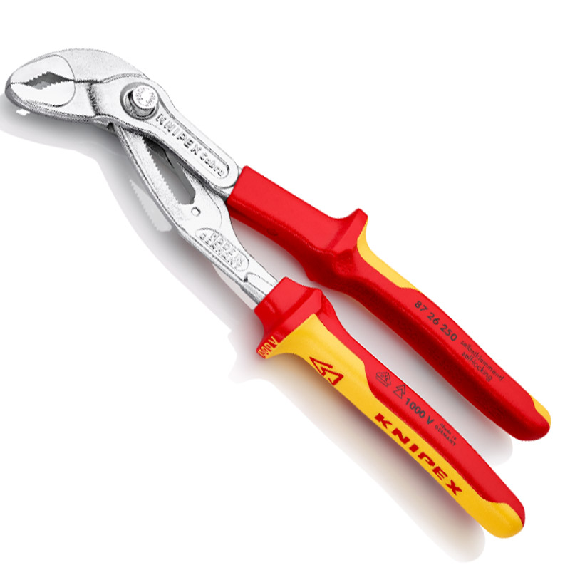 Cleste tip papagal, KNIPEX Cobra® VDE, 250 mm, 1 5/8