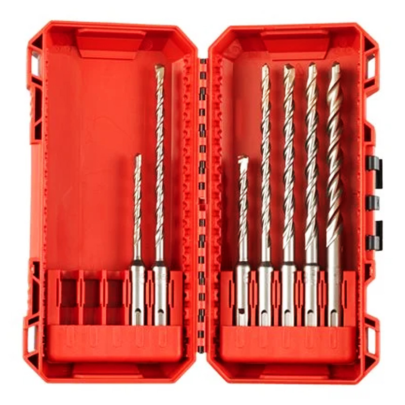 Set 7 burghie SDS-Plus M2, Ø 5/6 x 110 mm si Ø 5.5/6/7/8/10 x 160 mm