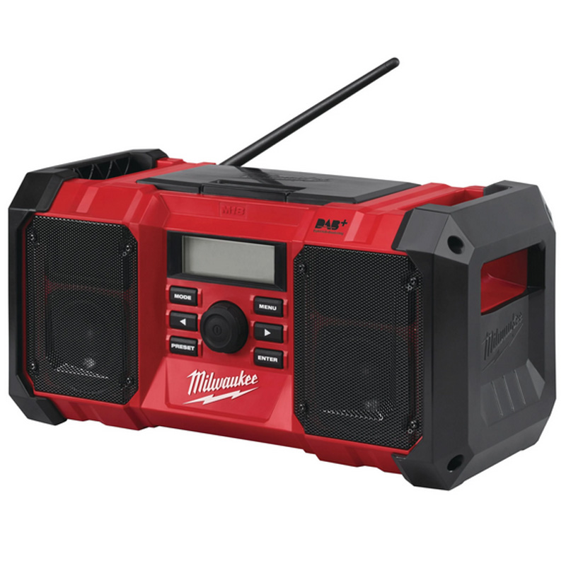 Radio santier cu dubla alimentare 220 V/18V REDLITHIUM™, SOLO, Milwaukee M18 JSR DAB+0