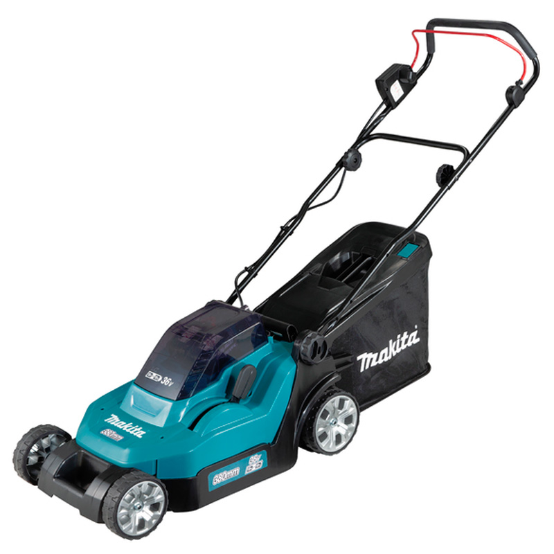 Masina de tuns iarba cu acumulatori Li-Ion LXT 18V, 2x 4.0 Ah, 38 cm, Makita tip DLM382CM