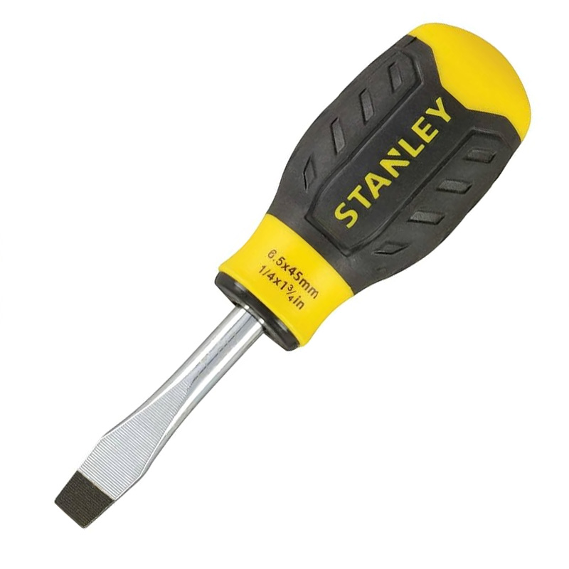 Surubelnita dreapta (plata) STANLEY Cushion Grip™, 6.5x40 mm