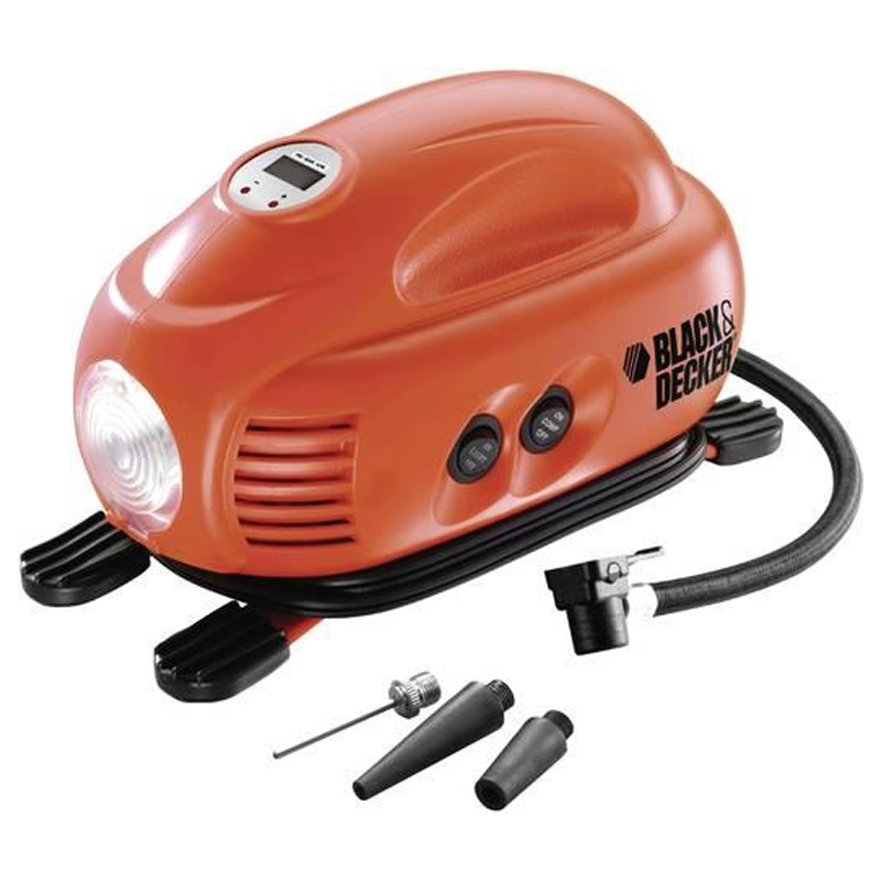 Compresor auto 12 V, 8 bar, tip ASI200-XJ  Black&Decker