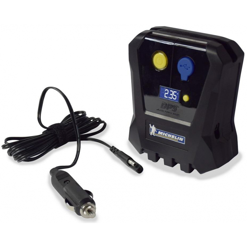 Compresor auto 12V, MICHELIN, manometru digital, priza USB