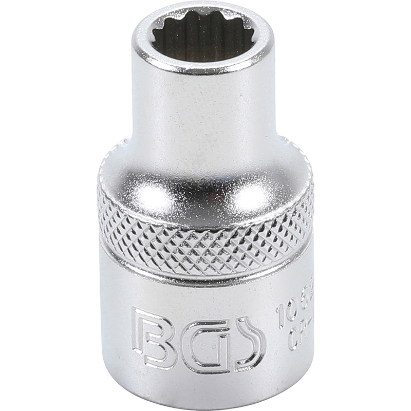 Cheie tubulara 12 puncte (dublu hexagon), 9mm, 1/2