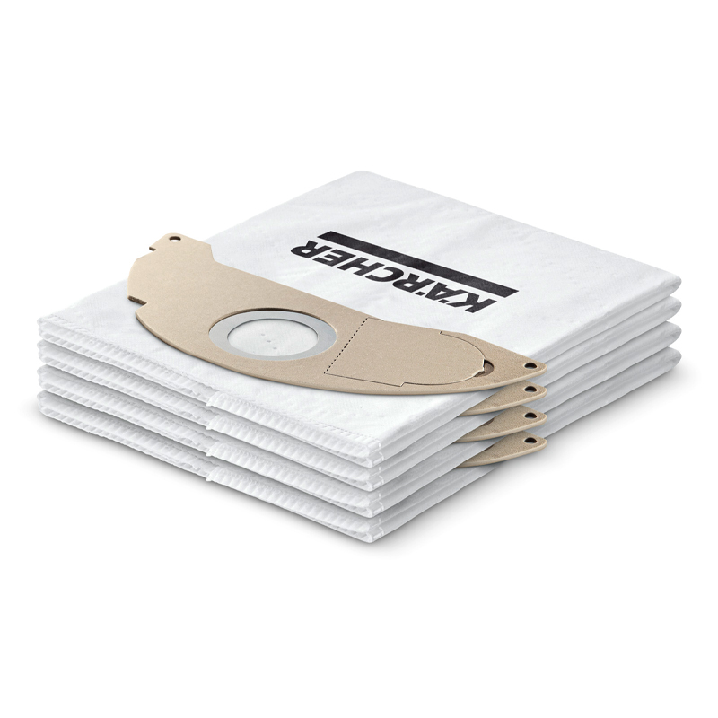 Set 4 saci de filtrare din fleece pentru aspiratoarele SE, Karcher KFI657