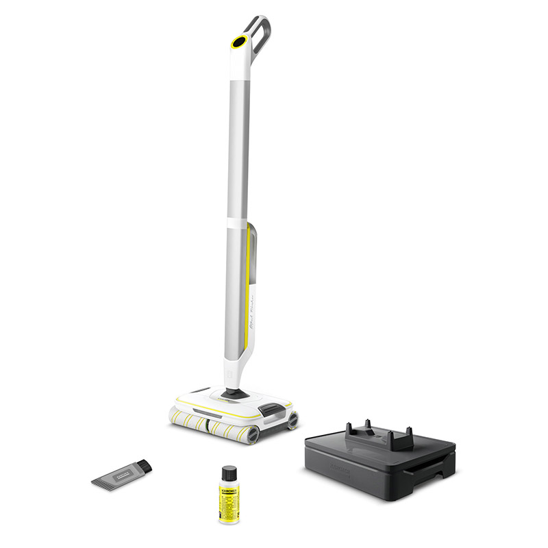 Mop electric cu acumulator Karcher FC 8 Smart Signature Line, 25V, 2.85 Ah, 4 role