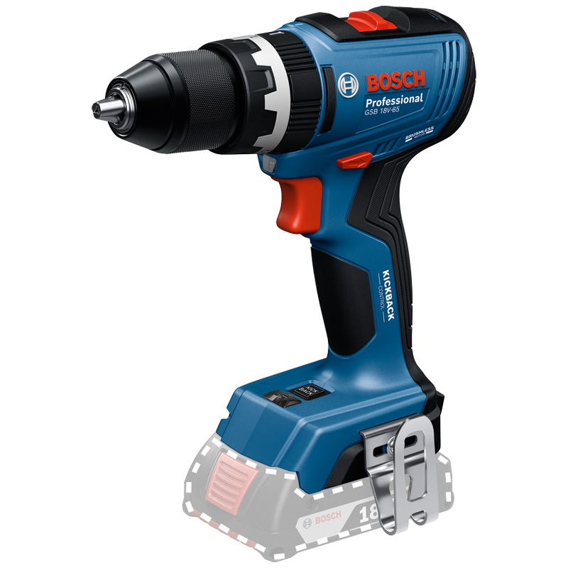 Masina de gaurit/insurubat cu percutie si acumulatori 18V Li-Ion, 31/65 Nm, SOLO, tip GSB 18V-65