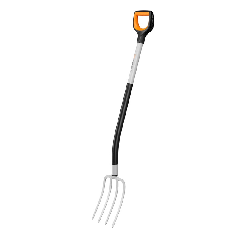 Furca pentru sapat/afanat material vegetal, 1.6 kg, coada 1200 mm, Fiskars XACT (L)