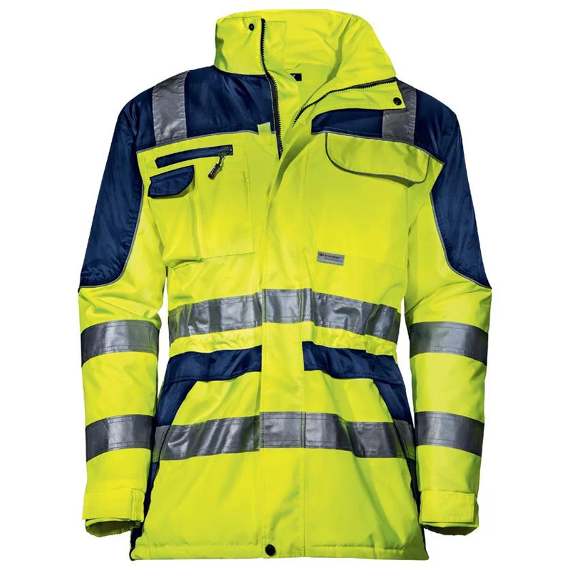 Geaca reflectorizanta galbena Parka Uvex Protection Flash, marime L