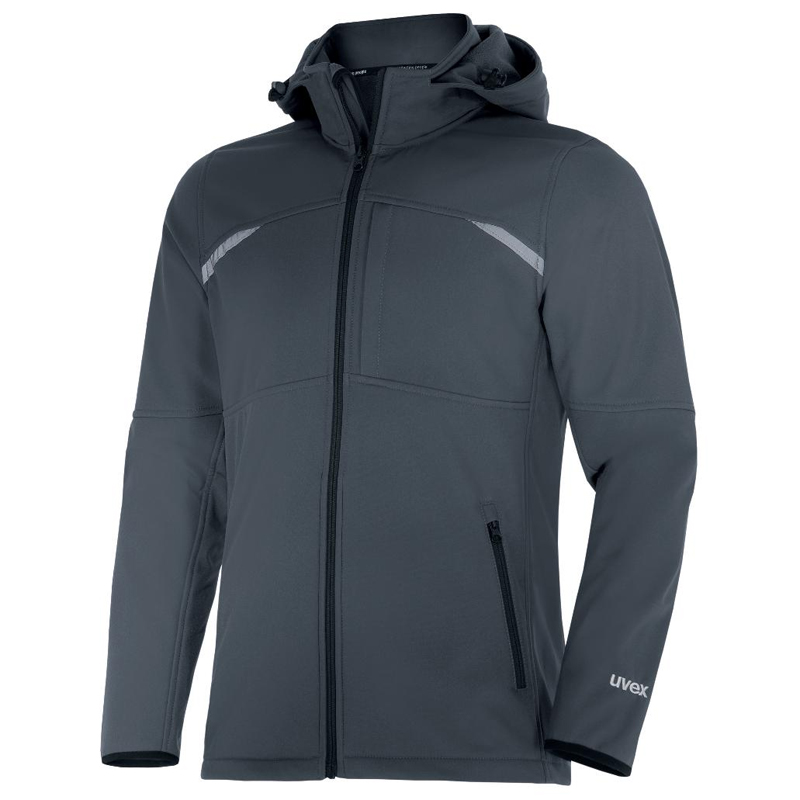 Jacheta Softshell gri antracit Uvex suXXeed Craft, marime L