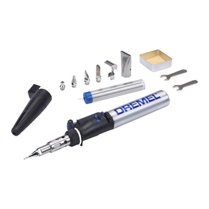 Lampa / Pistol de lipit 6 in 1 cu gaz Butan (leetcon), Dremel Versatip 2000-7 model F0132000JD