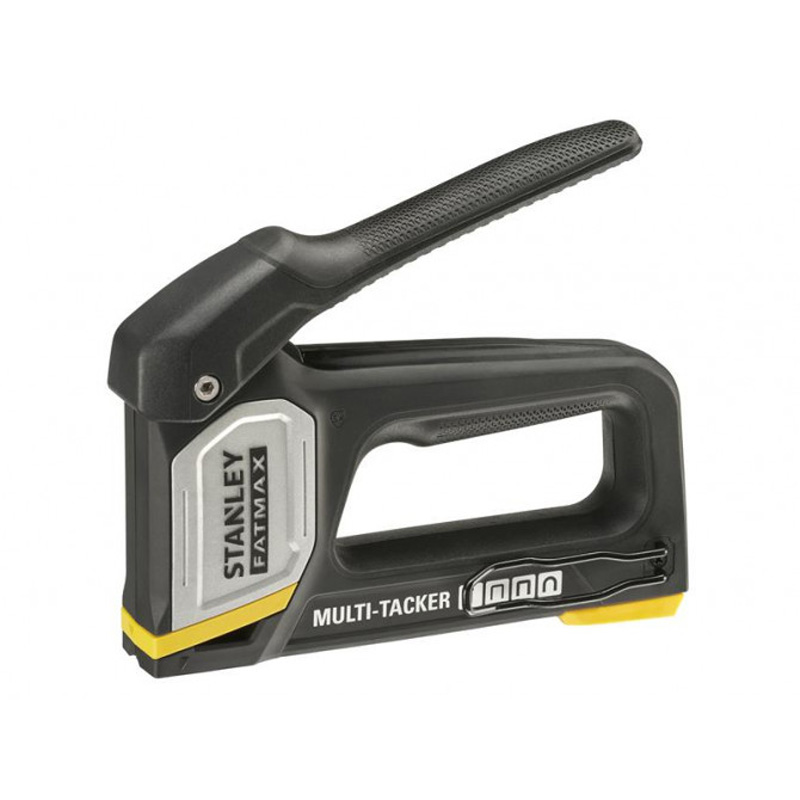Capsator manual 4 in1 Stanley Fatmax Multi-Tracker, tip TR120, capse tip A si G 6-15 mm, capse CT si cuie tip J