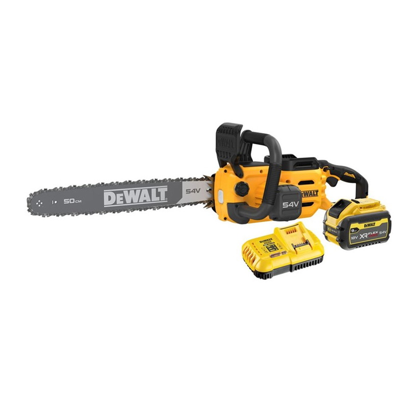 Electroferastrau cu lant, cu 54V(3Ah)/18V(9Ah) FlexVolt, 50 cm, Dewalt, tip DCMCS575X1-QW