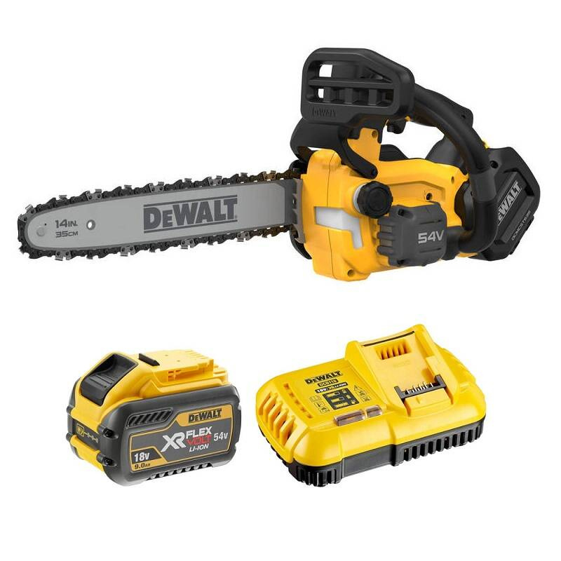 Electroferastrau cu lant, cu 54V(3Ah)/18V(9Ah) FlexVolt, 35 cm, Dewalt, tip DCMCST635X1-QW
