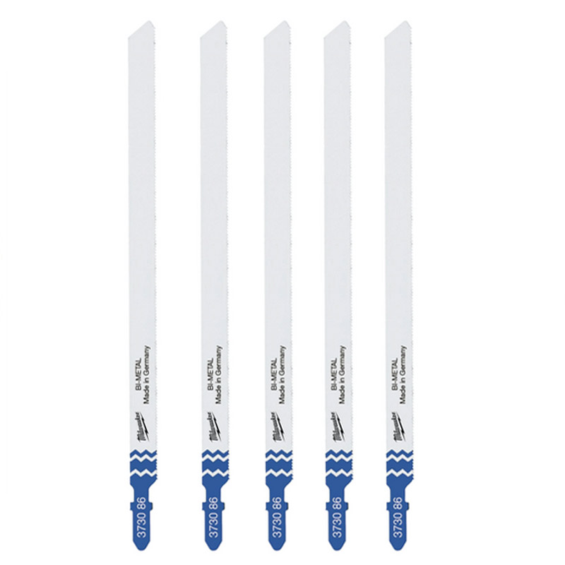 Set 5 panze universale bi-metal pentru fierastraie verticale, 155 / 1.0 mm T718AF