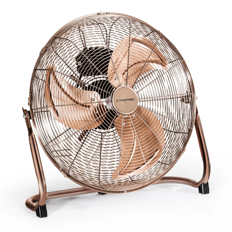 Ventilator de podea Trotec, tip TVM17 cupru, 100 W, 45 cm, 3 viteze