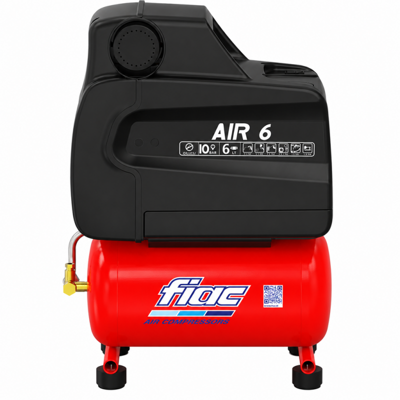 Compresor fara ulei, silentios, FIAC tip AIR 6/XSS228