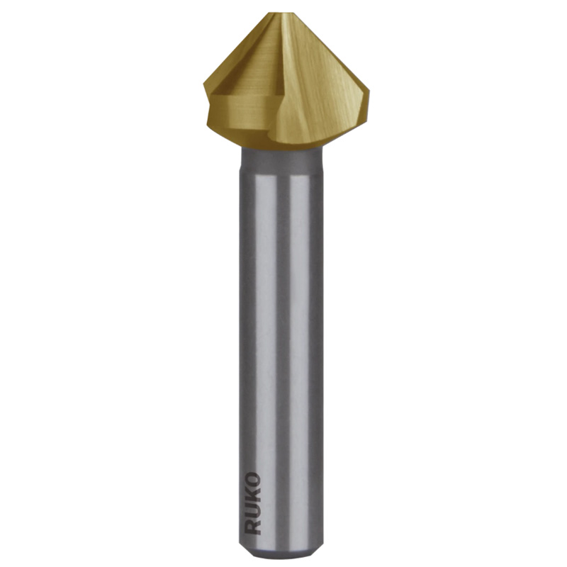 Tesitor (zencuitor) pentru metale, 40.0 mm, 90⁰ HSS-TiN RUKO
