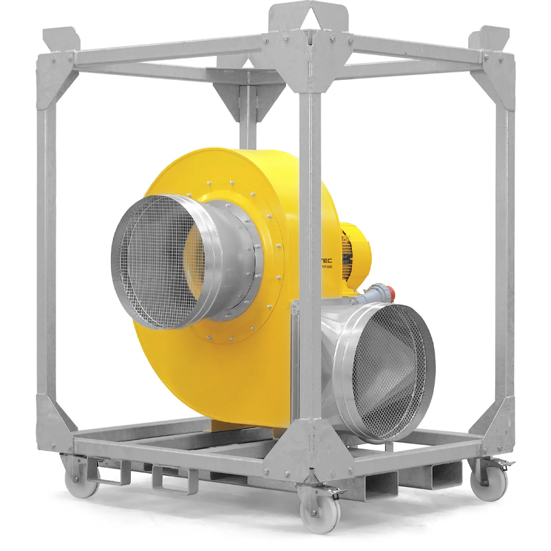 Ventilator centrifugal industrial, de presiune mare, Trotec, tip TFV600 (fara cadru)