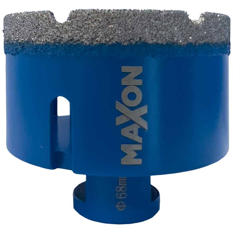 Carota diamantata MAXON pentru gresie, faianta, granit, 68mm, prindere M14, DIATECH