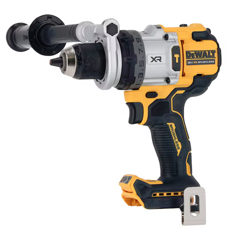 Masina de gaurit/insurubat cu percutie, 18V, Li-Ion, 169 Nm, SOLO, DEWALT Premium DCD1007NT-XJ