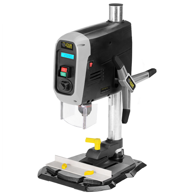 Masina de gaurit cu coloana FarTools PPC720, 720 W, afisaj digital
