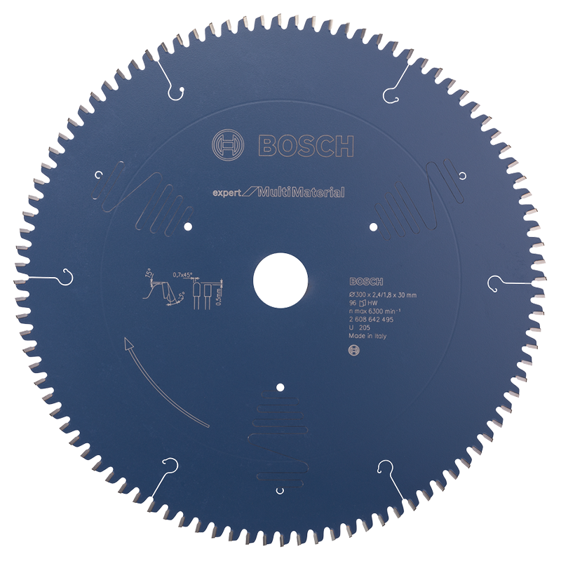 Disc pentru circular, 300 x 30 x 2.4 mm, 96T dinti, EXPERT Multi Material