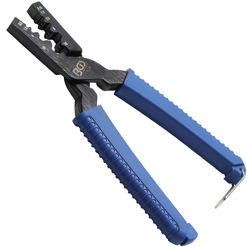 Cleste pentru sertizat papuci BGS, 0.5 - 16 mm², 190mm