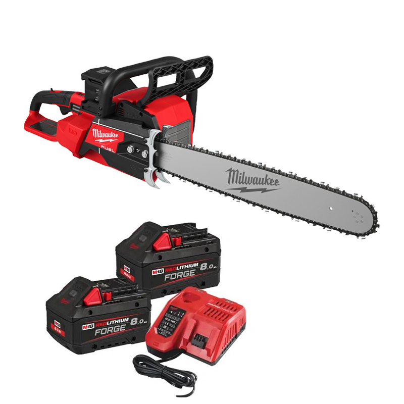 Electroferastrau cu lant si acumulatori 18V Li-Ion FORGE™, 2x 8.0Ah, 35 cm, 1.1mm, 0.325